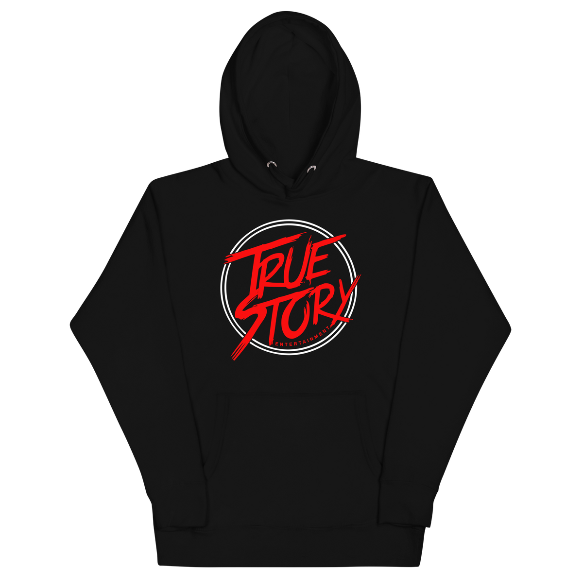 True Story Hoodie - Red/White Logo – Truestory Merch