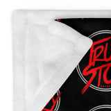 Black/Red/White True Story Throw Blanket